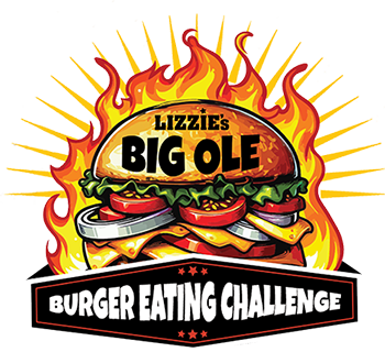 Lizzie's Big Ole Burger Eating Challenge Logo